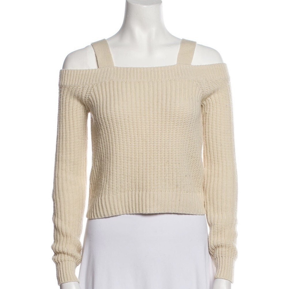INTERMIX Ambrose Cold Shoulder Sweater sz xs